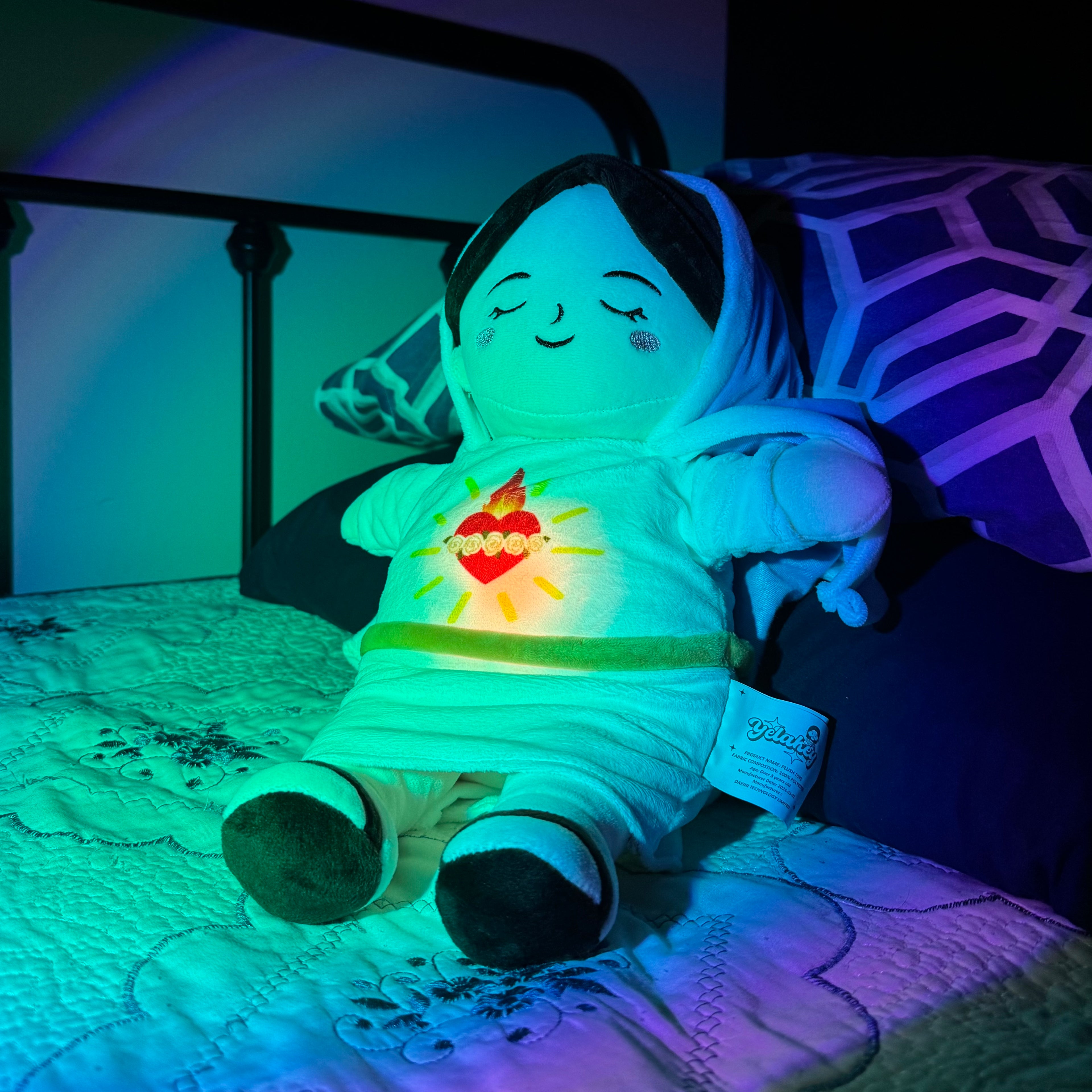 Breathing Mother Mary Plushie