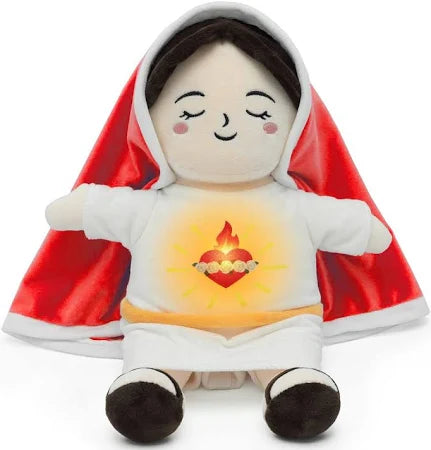 Breathing Mother Mary Plushie
